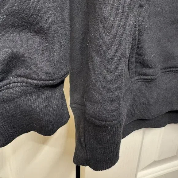 Chicago Bulls Hoodie Women’s Full-Zip Soft Fleece Long-Sleeve Black Large - Picture 4 of 8